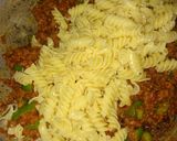 A picture of step 5 of Beef Keema Pasta.