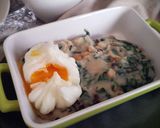 Foto del paso 9 de la receta Crema de Espinacas con Huevo Poché