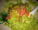 A picture of step 7 of Avocado's salad.