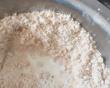 A picture of step 2 of Brown Bread#Theme Challenge.
