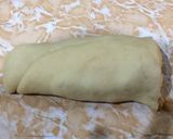A picture of step 8 of Pizza roll ups.