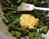 A picture of step 5 of Bhindi in Mustard Paste.