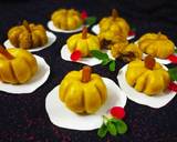 Mantou pumpkin stuffed buns recipe step 6 photo