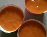 A picture of step 5 of Tricolour vanilla cup cake.