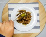 Foto langkah ke 6 dari resep Baby Cumi Asin Sambal Ijo | Gurih Pedas Mantap.