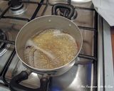 Foto del passaggio 2 della ricetta Risotto con crema di melanzana, scamorza ed erbe creole