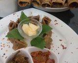 A picture of step 9 of Palak Paneer Paratha Bites.
