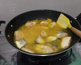 Foto langkah ke 3 dari resep Ikan Patin Kuah Kuning.