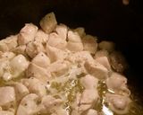 A picture of step 3 of Chicken Campagnola.
