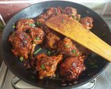A picture of step 6 of Chicken Lollipop.