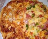 صورة لخطوة 4 من وصفة بيتزا جامبو 🍕🥰⁦❤️⁩