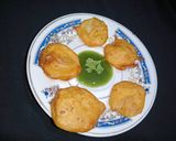 A picture of step 4 of Louki k Pakory.