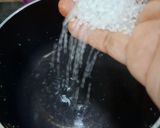 A picture of step 2 of Kakara pitha (suji dumplings).