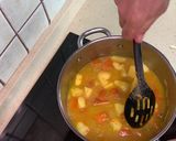 Foto del paso 6 de la receta Crema de calabaza y manzana