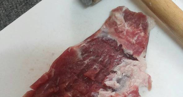 1 หมูสันนอกอบน้ำผึ้งในกระทะ (แบบนุ่มพิเศษ)