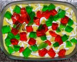 A picture of step 6 of Fruit Custard 🍑🍎🥭.