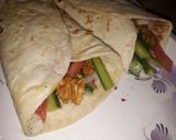 A picture of step 7 of Chicken shawarma (Turkish food).