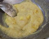 A picture of step 4 of Pinaaple Kesri / Sheera/ Halwa.