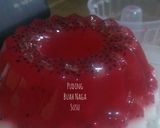 Foto langkah ke 6 dari resep Puding Buah Naga Susu 🍮.