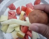 A picture of step 6 of Olive Oil Salad.
