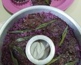 Foto langkah ke 10 dari resep Awug-Awug Ubi Ungu.