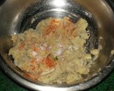 A picture of step 2 of Green Banana Fried Ball.