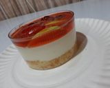 A picture of step 6 of Strawberry Mouse Cake.