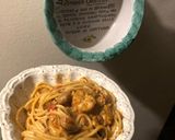 Foto del paso 5 de la receta: Spaghetti con gambas, hongos, y mejillones 🦀