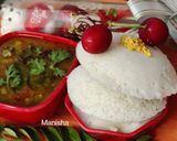 A picture of step 21 of Healthy Spongy Idly With Eggplant Sambar.