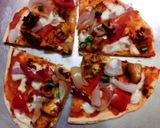 চিকেন পিজ্জা(Chicken pizza recipe in bengali) রেসিপি ধাপ - 7 ছবি