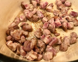 A picture of step 1 of Simple Cabbage & Bean Soup with Pork.