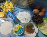 Foto langkah ke 1 dari resep Brownies Kukus Keju ala Amanda.