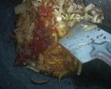 A picture of step 3 of Corn hakka noodles.
