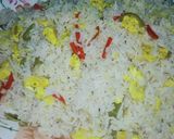 A picture of step 6 of Egg fried rice 🍚🍚.