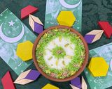 A picture of step 4 of Coconut kheer.