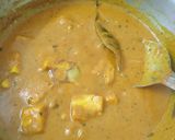A picture of step 7 of Paneer masala.