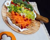 عکس مرحله 2 از دستور سالاد بروکلی و انار