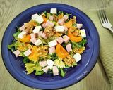 Foto del paso 6 de la receta: Ensalada de pasta con fiambre de pavo, queso fresco y albaricoque