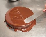 Sacher torta recept fázis 13 fotója