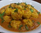 A picture of step 9 of Chicken koftay.