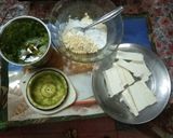 A picture of step 1 of Homemade Paneer Tikkis.