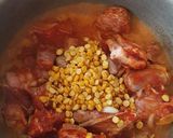 A picture of step 1 of Chane ki daal wala salan.