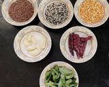 A picture of step 1 of Flaxseed chutney powder.