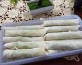Foto langkah ke 6 dari resep Risol Lumpia Isi Labu Siam.