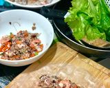 Hình bước làm 3 của món Nem tôm thịt
