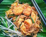 รูปขั้นตอนการทำที่ 4 ของ ผัดไทยกุ้งสด#อาหารไทยง่ายๆ