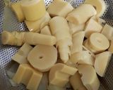 Hình bước làm 1 của món Sườn kho măng
