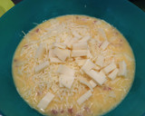 Foto del paso 3 de la receta: Tortilla de papas, jamón y queso al horno