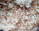 A picture of step 4 of Rice Fatteh.