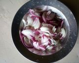 A picture of step 4 of Abacha (African salad).